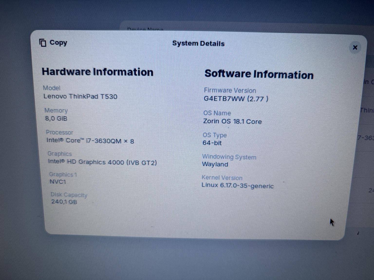ThinkPad T530 Bild 8